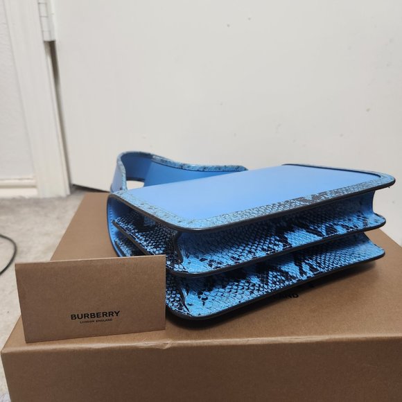 BURBERRY Bright Sky Blue Crosbody Bag - Picture 8 of 16